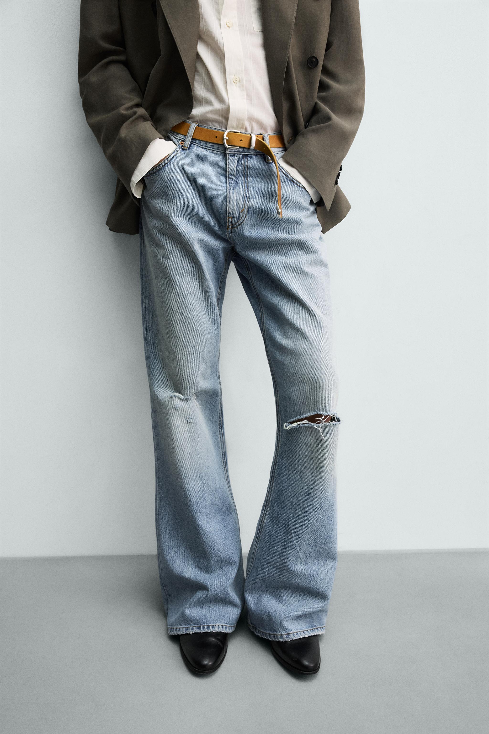 JEAN FLARE FIT DÉCHIRÉ